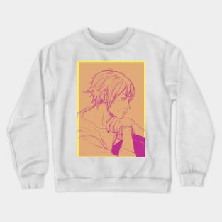 Sad thought/ anime style/manga/art Crewneck Sweatshirt